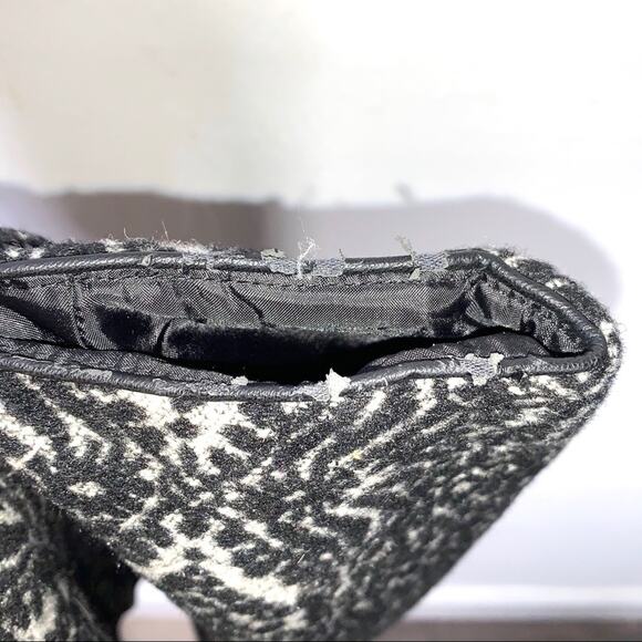 Talbots wool blend gray black pencil skirt size 4 - Picture 6 of 6